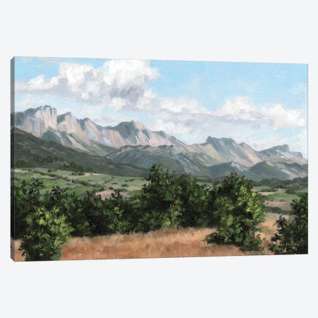 Mountain Landscape Canvas Print #SLG73} by Rachel Stribbling Canvas Art Print