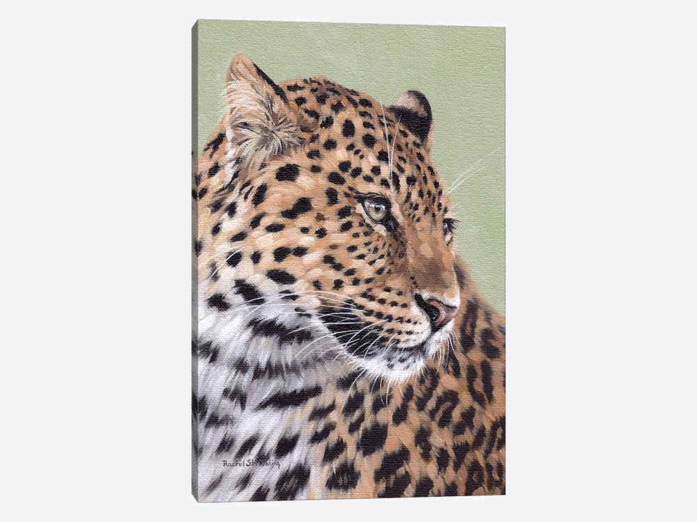 Leopard by Rachel Stribbling 1-piece Canvas Art