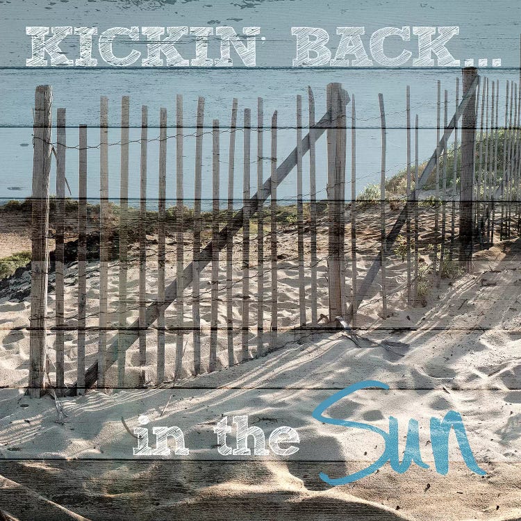 Kickin' Back by Shelley Lake wall art