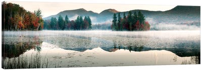 Lefferts Pond Canvas Art Print - Mist & Fog Art