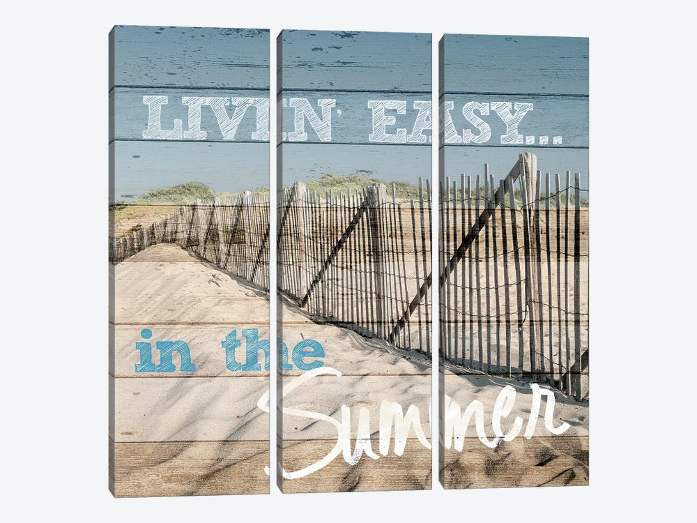 Livin' Easy by Shelley Lake 3-piece Art Print