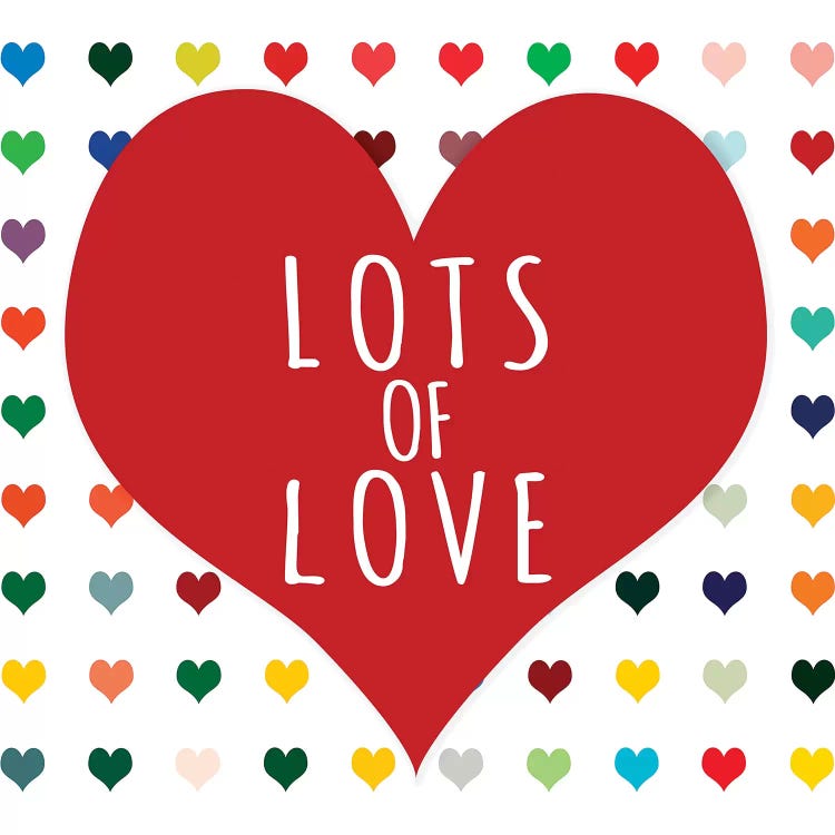 Lots of Love by Shelley Lake wall art