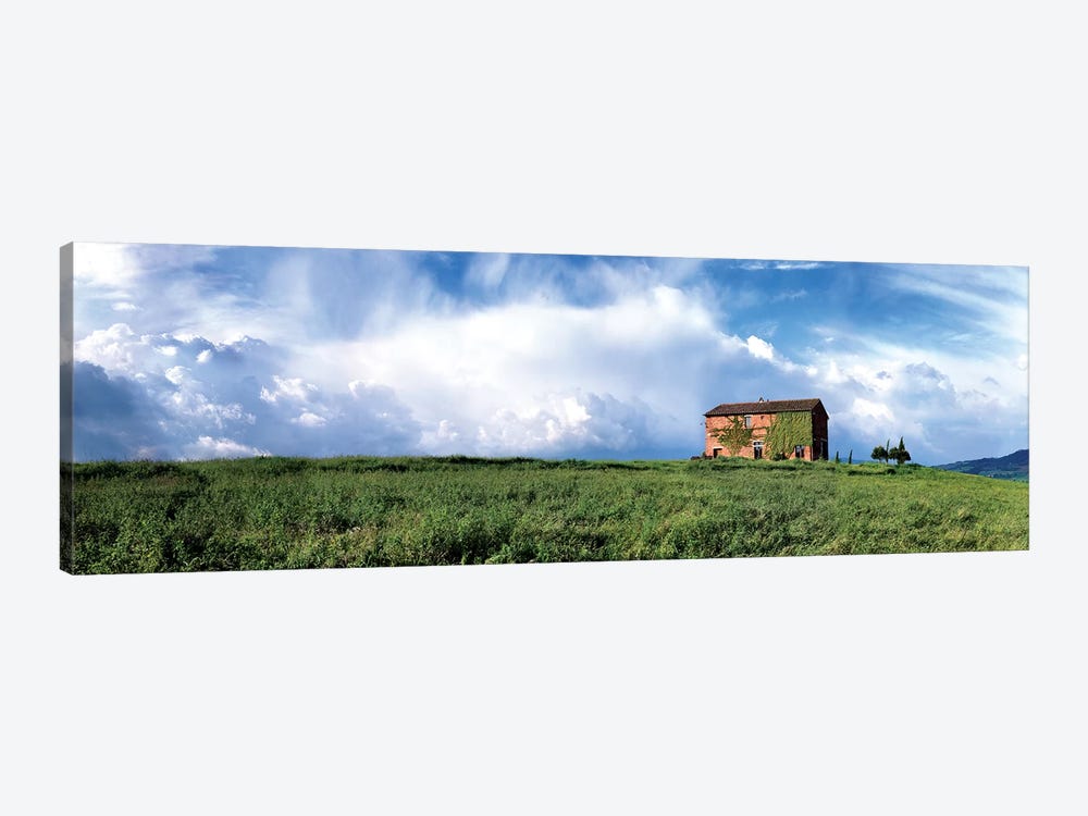 Tuscan Farmhouse by Shelley Lake 1-piece Canvas Artwork