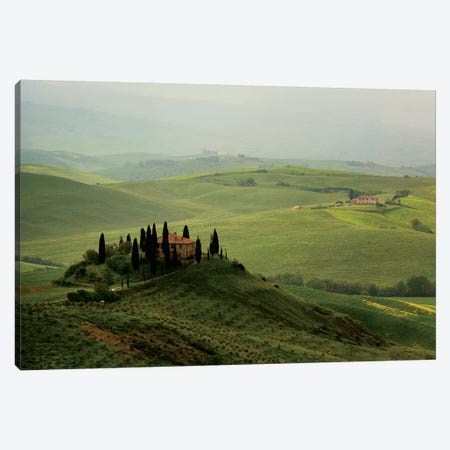 Tuscan Villa Canvas Print #SLK40} by Shelley Lake Canvas Wall Art