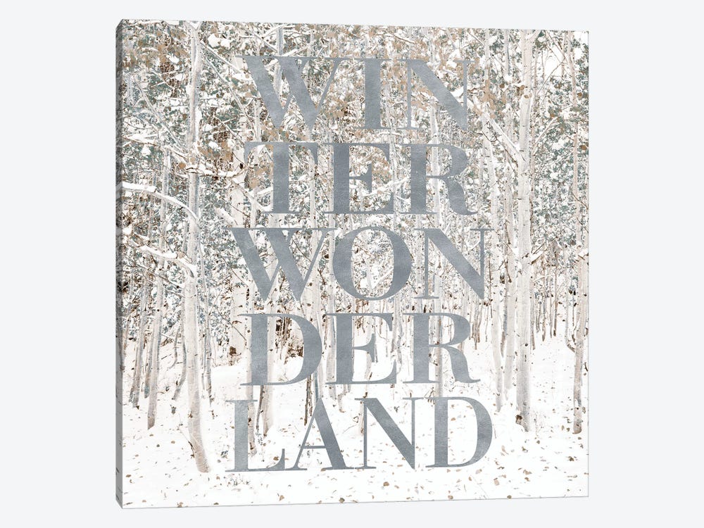 Winter Wonderland by Shelley Lake 1-piece Canvas Print