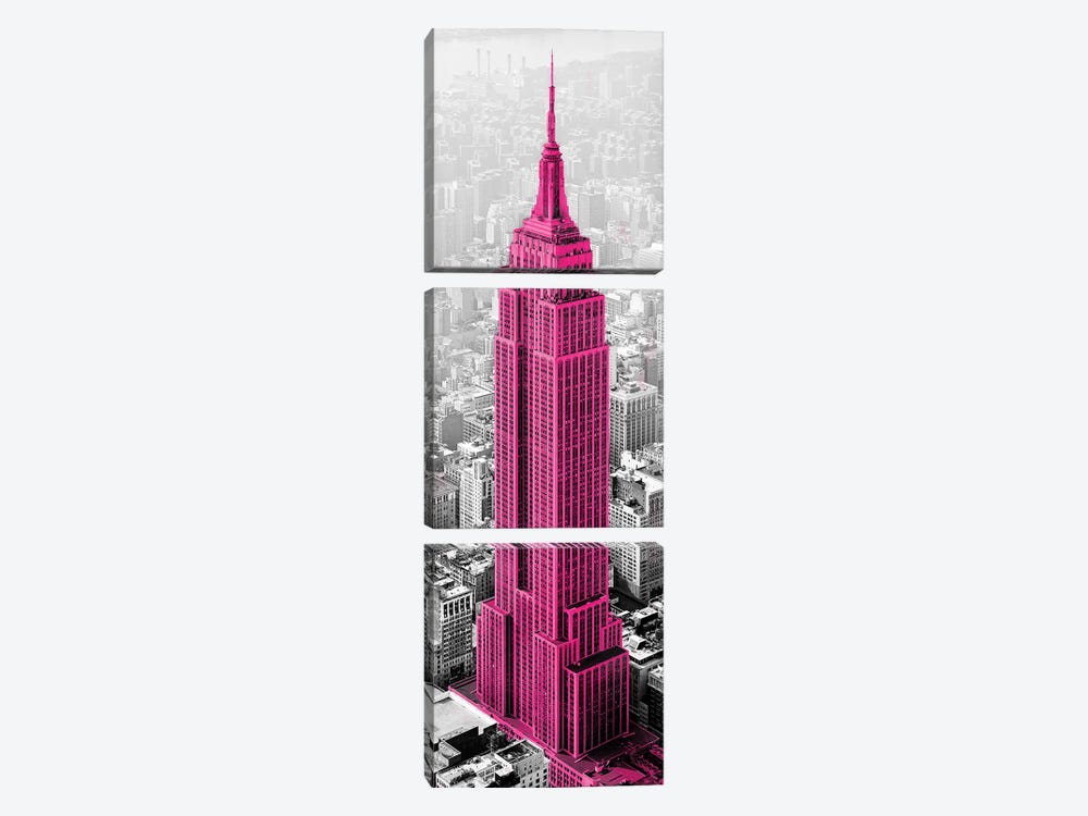 Empire State Of Mind by Shelley Lake 3-piece Canvas Art Print