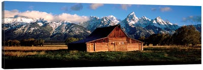 Alma Moulton Barn Canvas Art Print - Country Scenic Photography