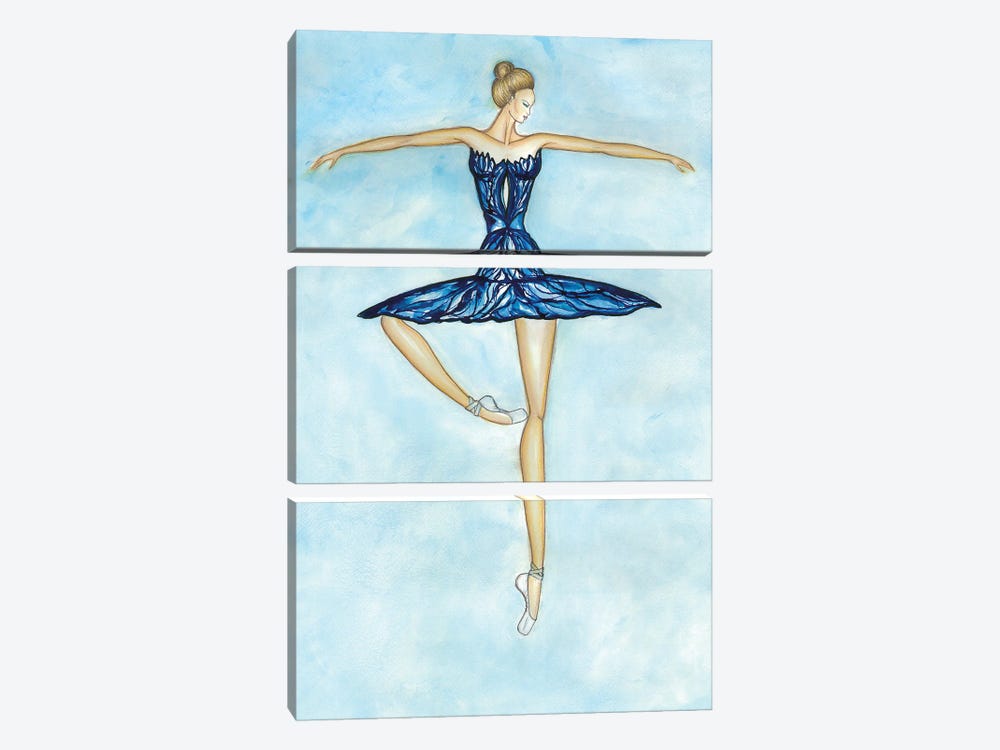 Ballerina by Sonia Stella 3-piece Art Print