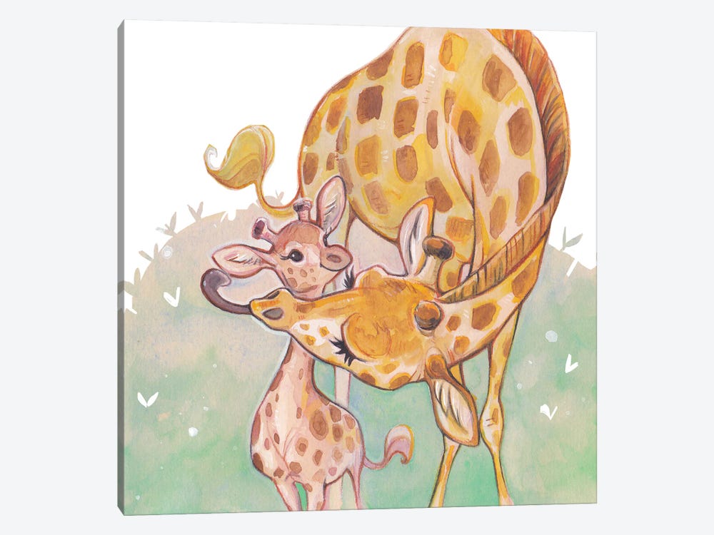 Giraffe by Stephanie Lane 1-piece Art Print