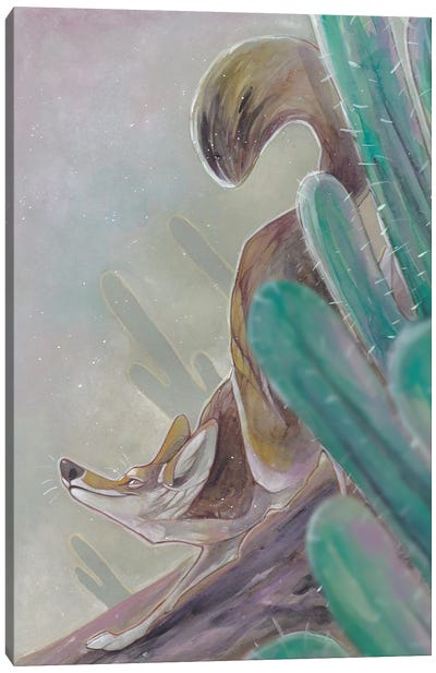 Coyote Canvas Art Print - Stephanie Lane
