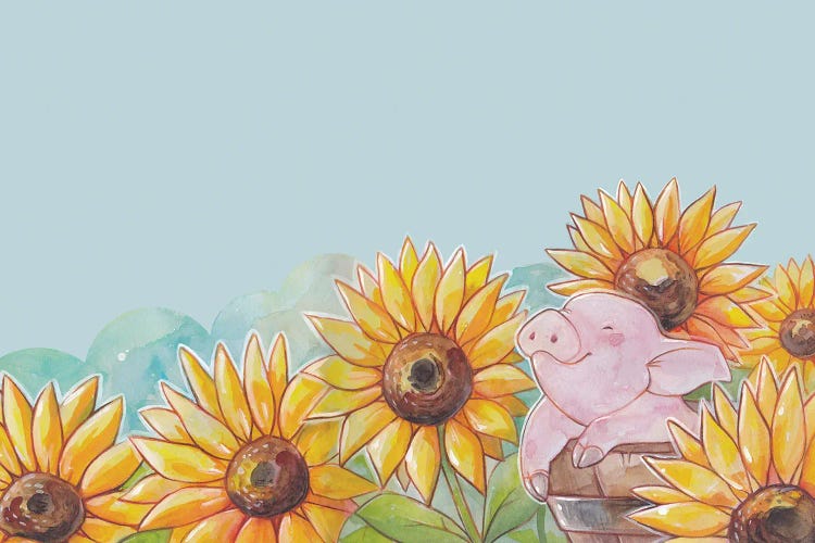 Sunflower Pig