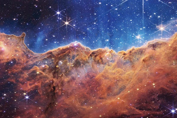 Open Star Cluster In Carina Nebula, James Webb Space Telescope