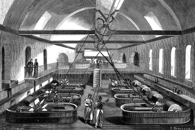 Canvas Print: Paper Mill, 19th Century by Science Photo Library - thumbnail