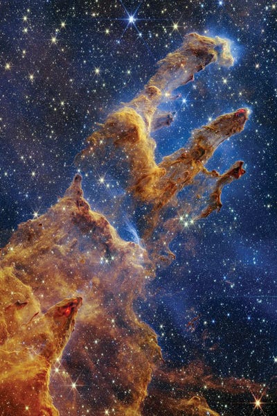 Science Photo Library: Pillars Of Creation, Jwst Image by Science Photo Library