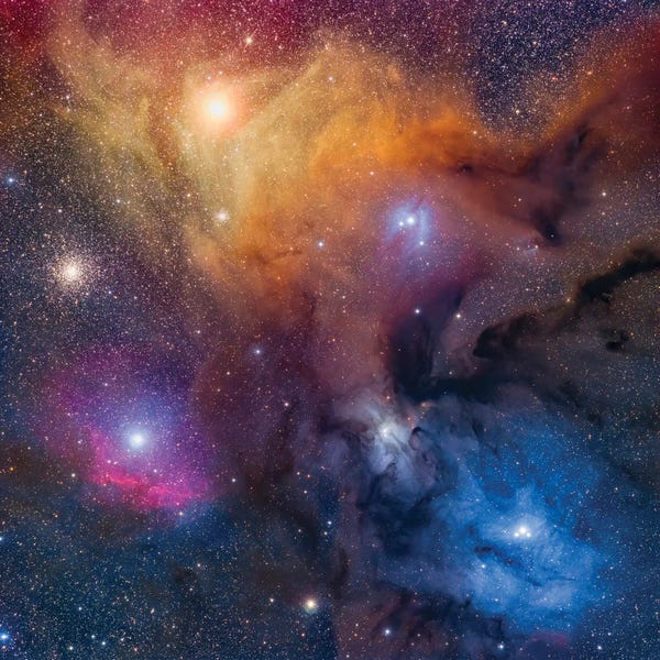 Science Photo Library: Rho Ophiuchi Nebula Complex by Science Photo Library