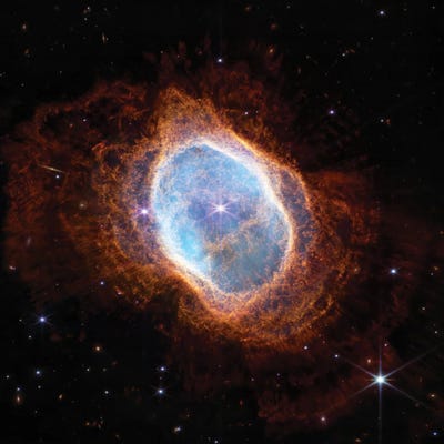 Canvas Print: Southern Ring Nebula, James Webb Space Telescope by Science Photo Library - thumbnail