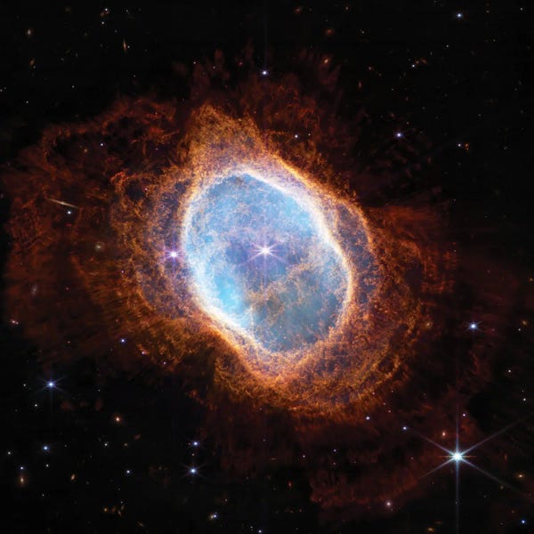 Science Photo Library: Southern Ring Nebula, James Webb Space Telescope by Science Photo Library