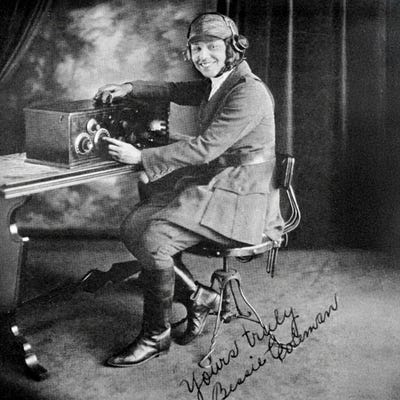 Science Photo Library - Canvas Prints: Bessie Coleman, Us Aviation Pioneer by Science Photo Library