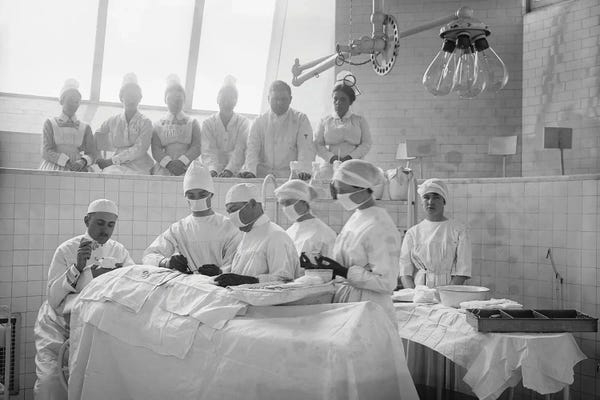 Science Photo Library: Surgical Lesson, 1900s by Science Photo Library