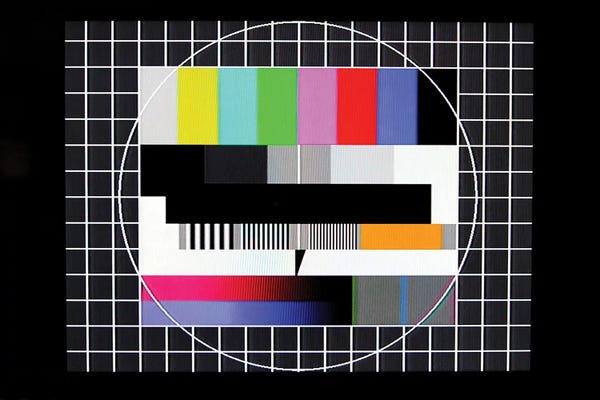 Science Photo Library: Television Test Card by Science Photo Library