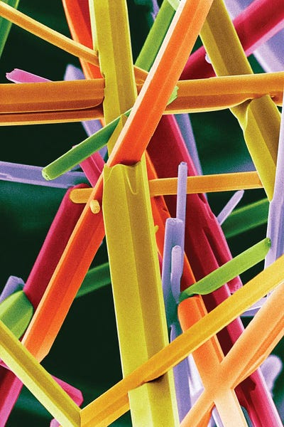 Science Photo Library: Caffeine Crystals, SEM by Science Photo Library