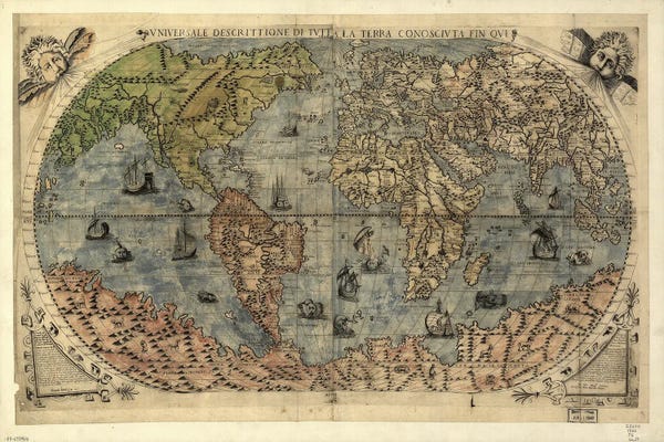 16th Century World Map