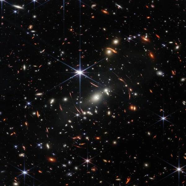 Science Photo Library: James Webb Space Telescope First Deep Field Image by Science Photo Library