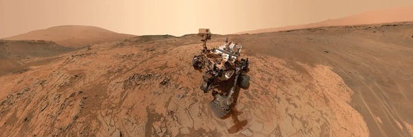 Science Photo Library: Mars Curiosity Rover Self-Portrait by Science Photo Library