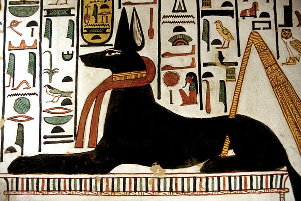Science Photo Library: Ancient Egyptian God Anubis by Science Photo Library