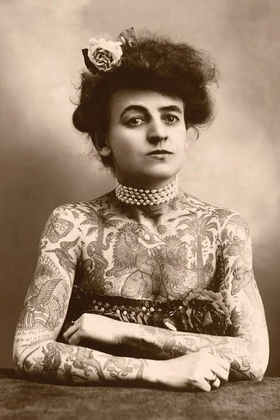 Science Photo Library: Maud Wagner, Tattoo Artiste by Science Photo Library