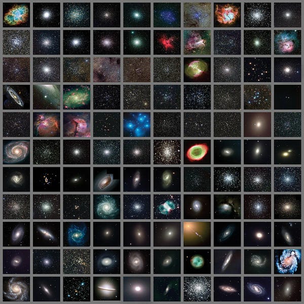 Messier Objects, Full Set