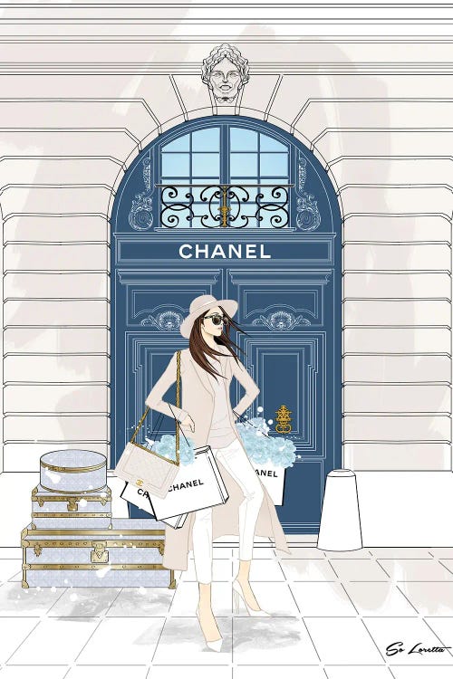 Chanel Blue Door