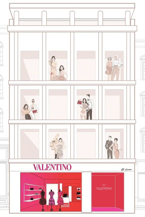 Valentino Store Front