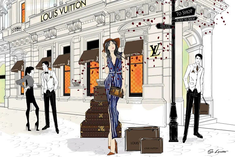 Louis Vuitton Wall Art, Canvas Prints & Paintings, iCanvas in 2023