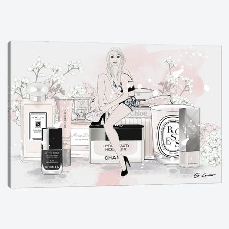 Gigi Products Canvas Print #SLR30} by So Loretta Canvas Wall Art