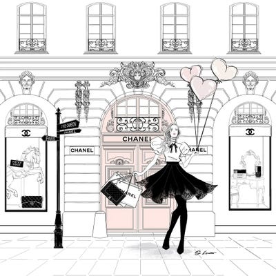 chanel coloring book
