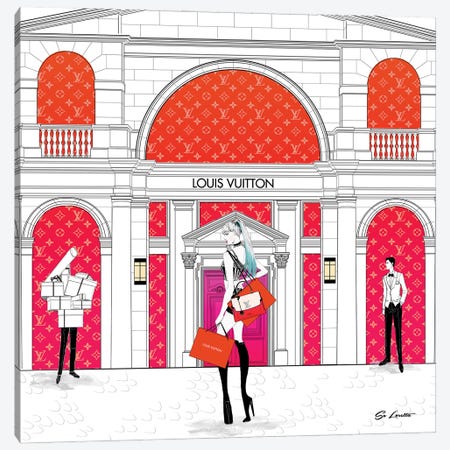 iCanvas Hermes Store Front by So Loretta - Bed Bath & Beyond - 37445244
