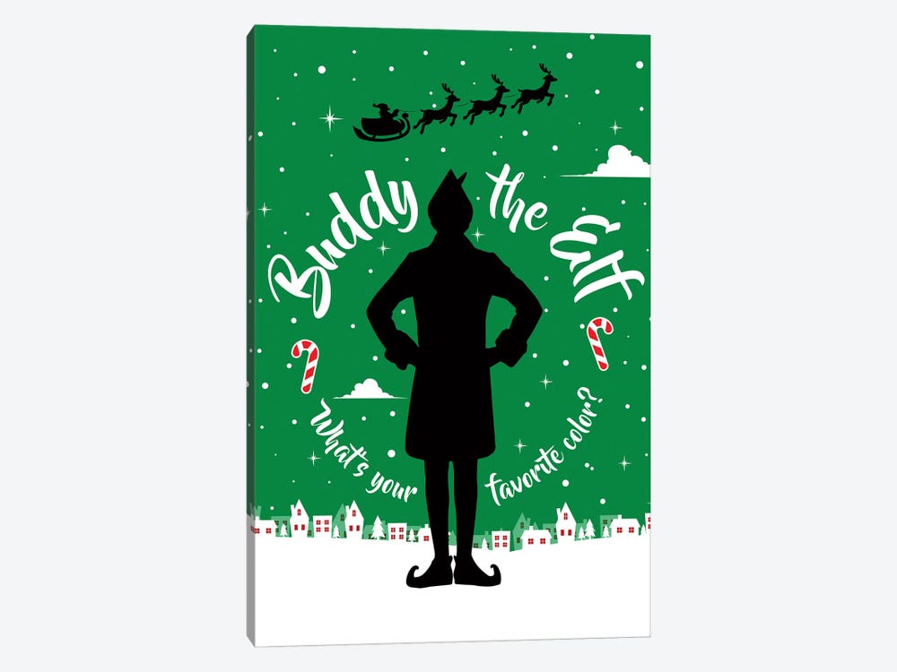 Buddy The Elf by Simon Lavery 1-piece Canvas Print