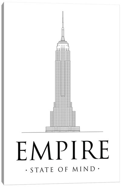 Empire State Of Mind Canvas Art Print - Empire State Building