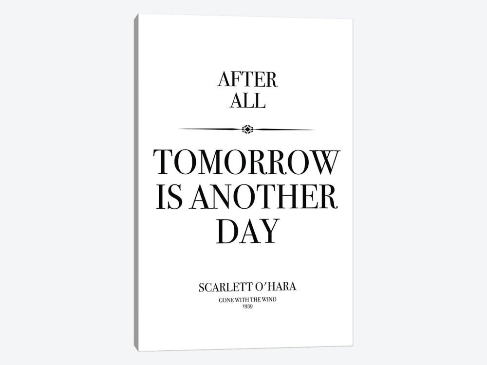 Gone With The Wind After All, Tomorrow Is Another Day by Simon Lavery 1-piece Canvas Art Print
