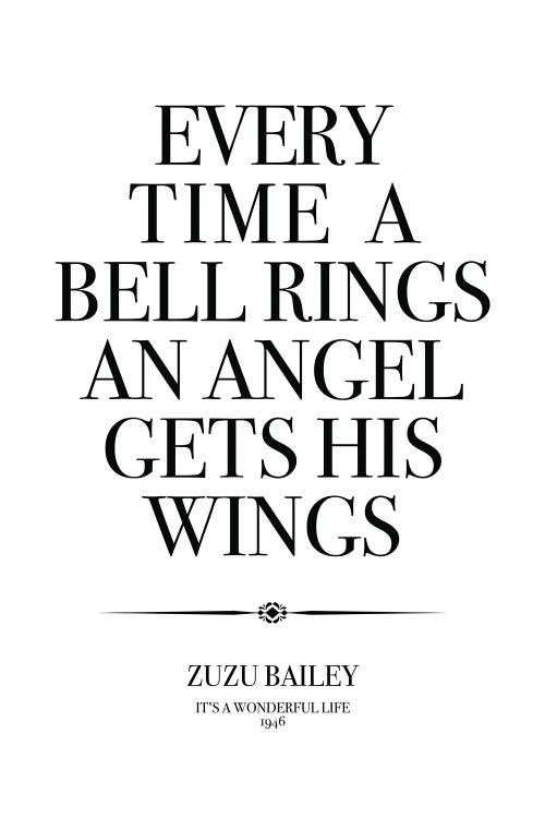 Its A Wonderful Life Quote Angel Wings