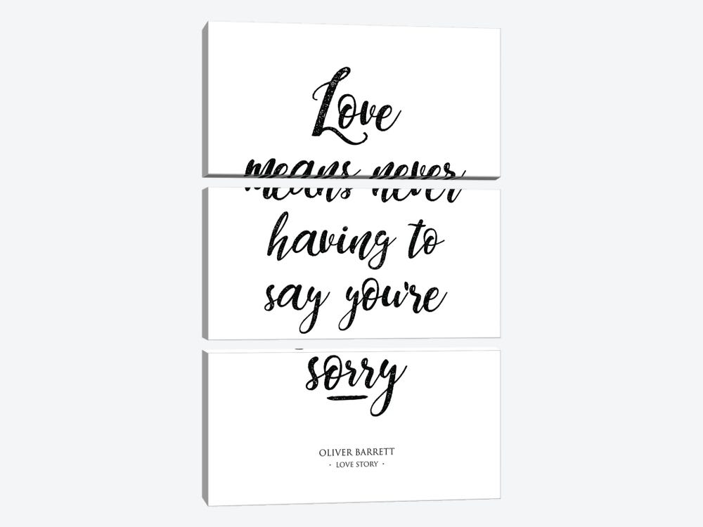 Love Story by Simon Lavery 3-piece Canvas Wall Art