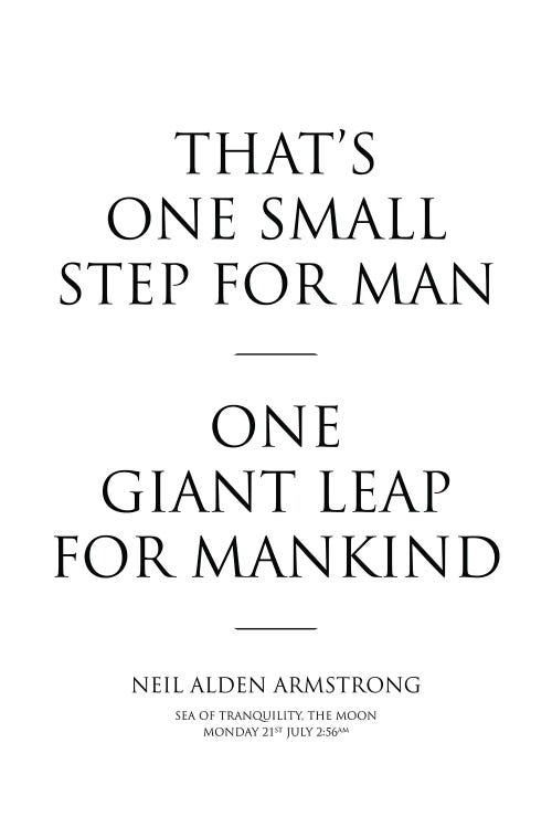 Neil Armstrong's Quote