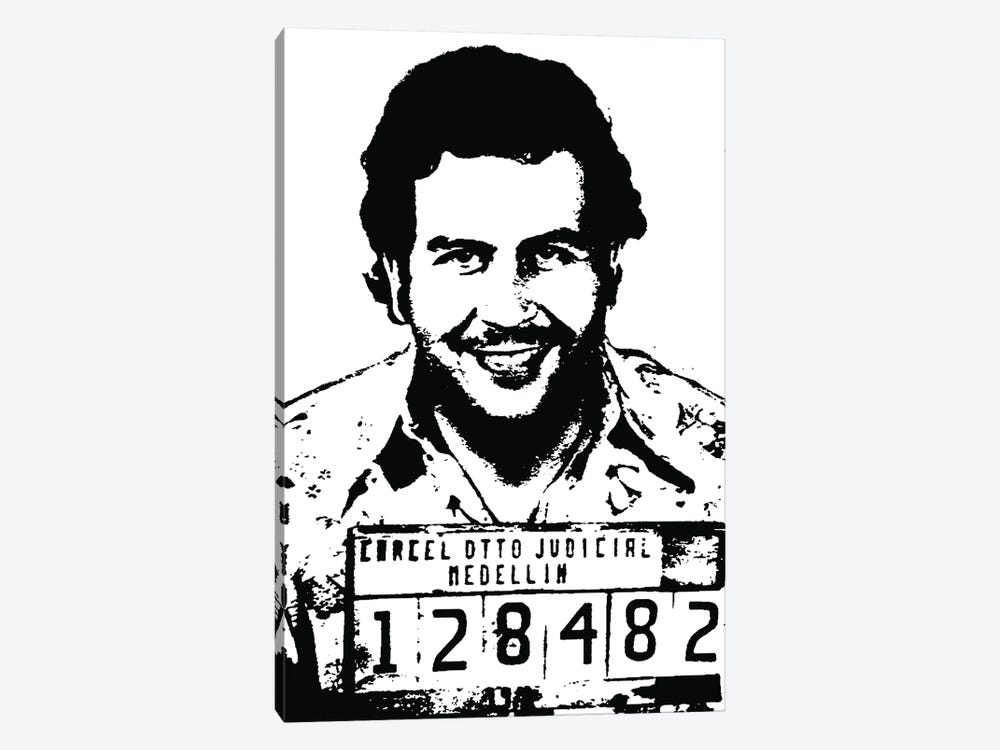 Pablo Escobar. by Simon Lavery 1-piece Canvas Wall Art