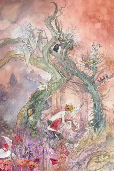 Love by Stephanie Law multi panel art