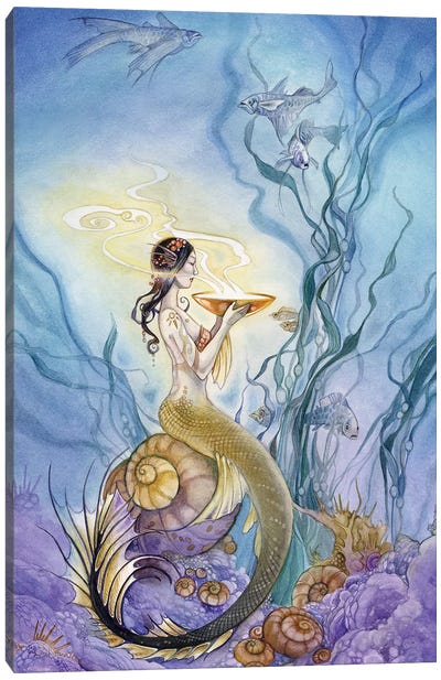 Mermaid Canvas Art Print - Stephanie Law
