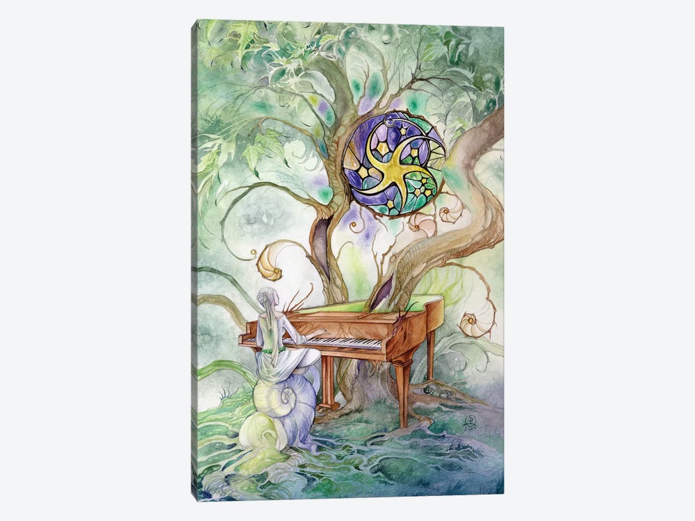 Music In The Woods by Stephanie Law 1-piece Canvas Art