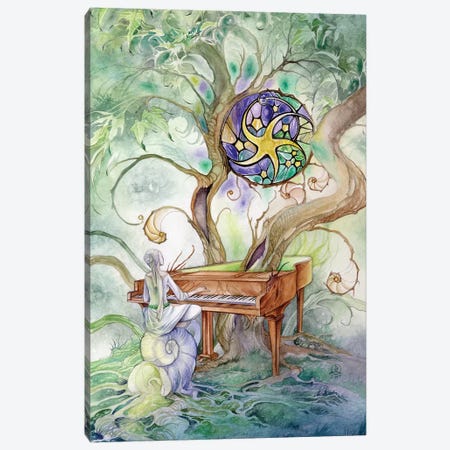 Music In The Woods Canvas Print #SLW113} by Stephanie Law Canvas Print