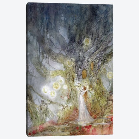 Nocturne Canvas Print #SLW115} by Stephanie Law Canvas Artwork