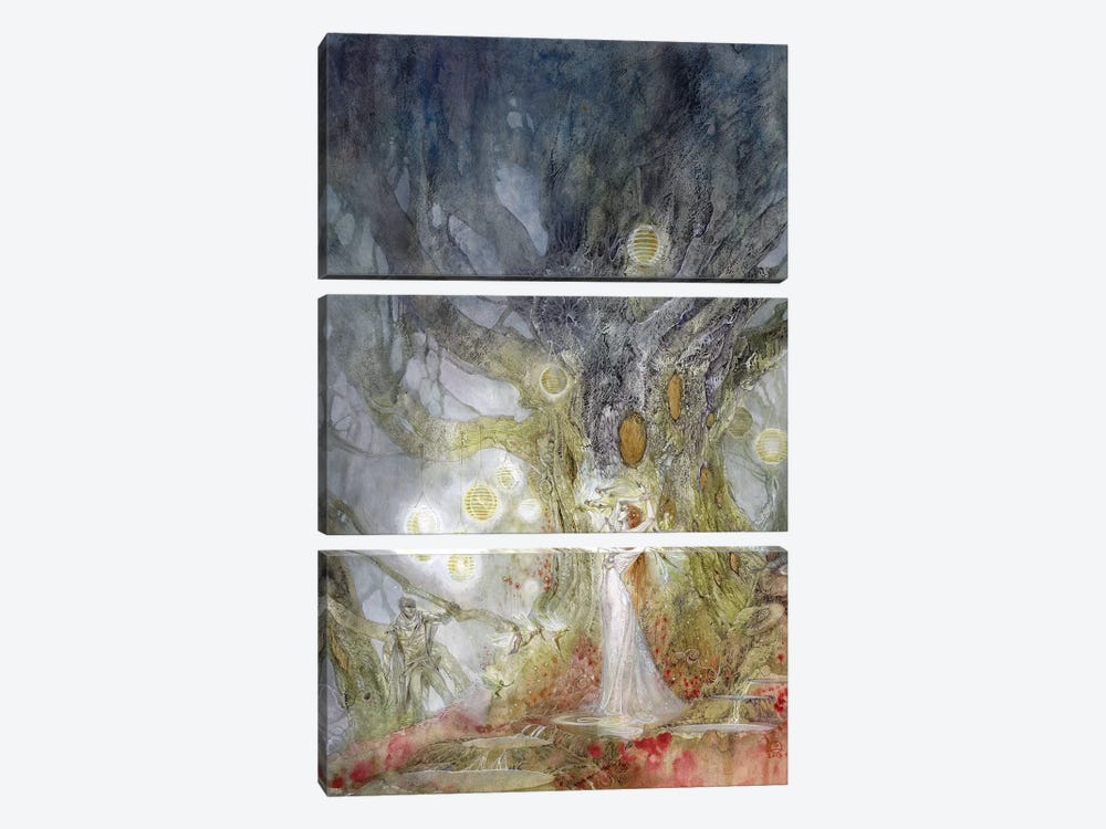 Nocturne by Stephanie Law 3-piece Canvas Wall Art